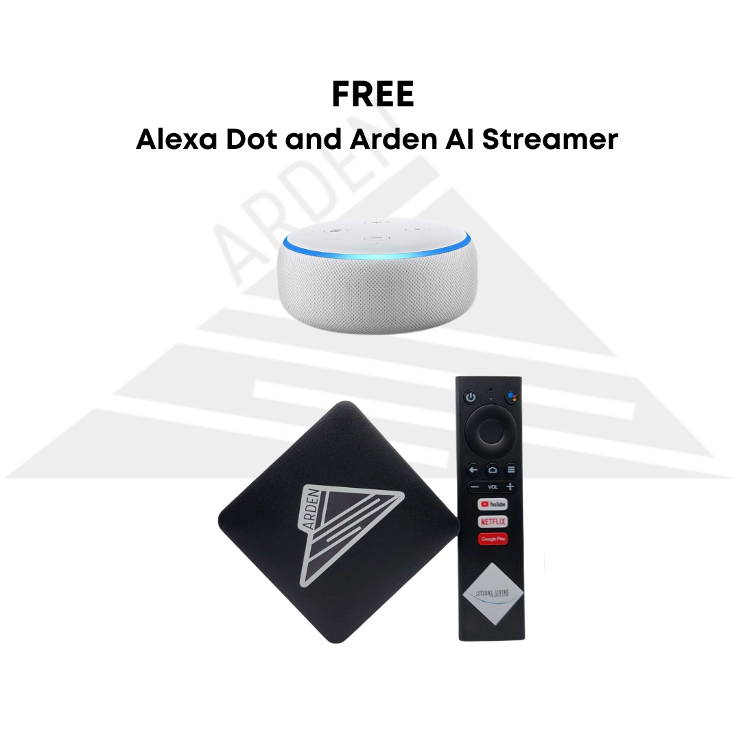 Free Alexa Dot and Arden.ai Streamer