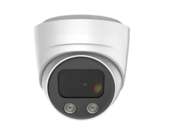 5MP Weatherproof Hybrid Light Turret IP Security Camera with a 2.7-13.5mm Motorized Varifocal Lens